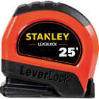 Stanley LeverLock 25 Ft. High-Visibility Tape Measure Image 1